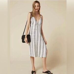 Reformation 100% Linen Dress Small